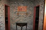 Entrance to rooms 